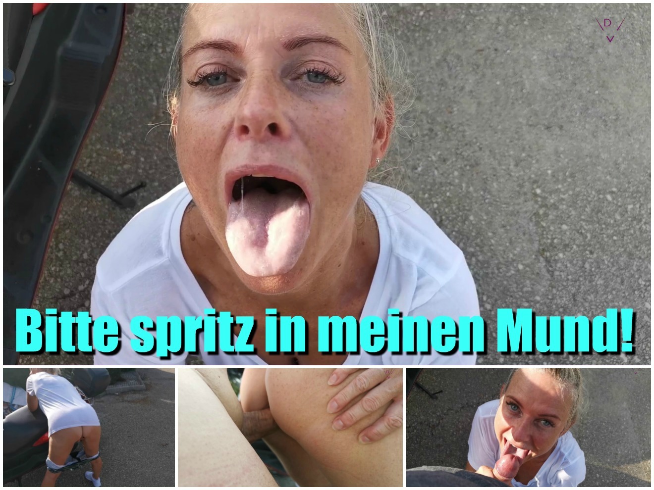 Please spray in my mouth!