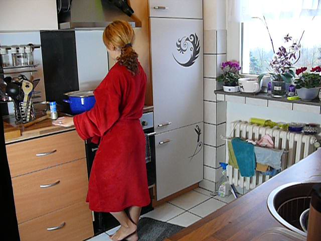 When cooking the hammer in the ass
