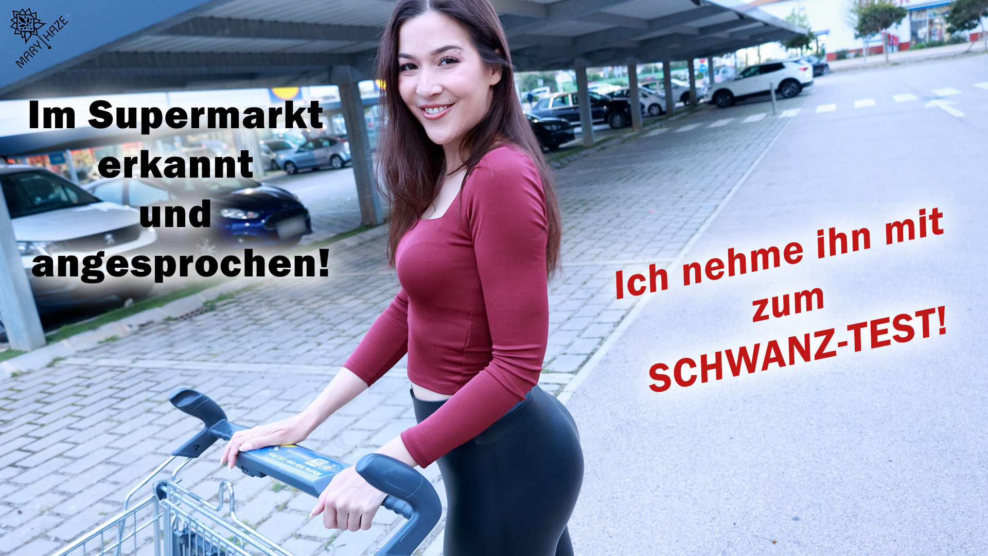 Recognized And Approached In The Supermarket! I Take Him For A Cock Test!