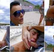 TERRY_KEMACO: Perfect body punky girl fucking on a public beach part 1 Download