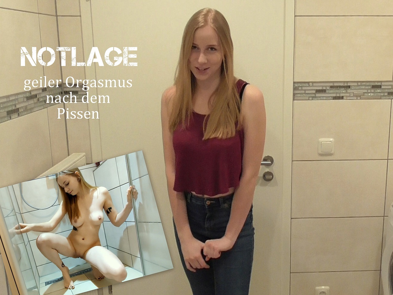 EMERGENCY - horny orgasm after pissing