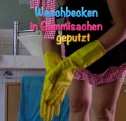 SUESSE6MAUS: Waschbecken in Gummisachen geputzt Download