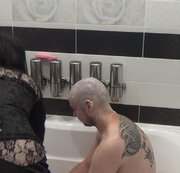 RUSSIANBEAUTY: Mistress shaving head of her  slave bald Part2 Download