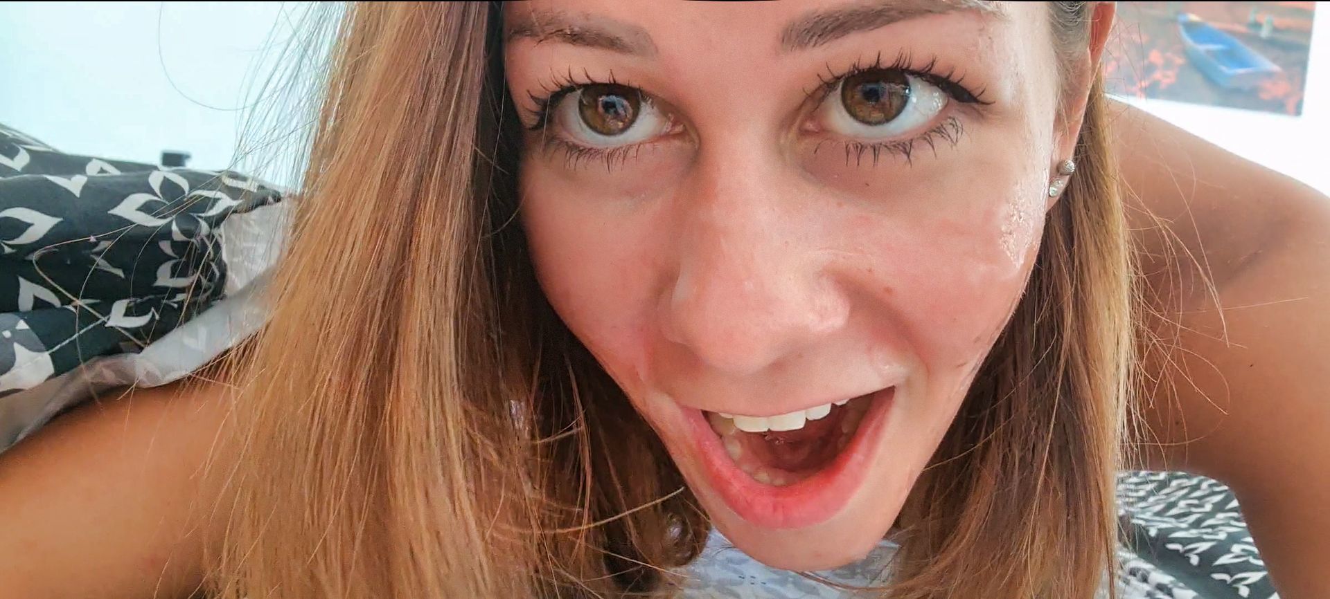 The first time double insemination! Creampie + facial insemination!