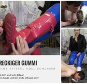 LADYKARAME: Dreckiger Gummi! Meine Stiefel voller Schlamm! Download