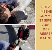 LADYKARAME: Hunter Boots auf der Reeperbahn Download
