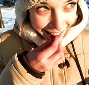 DER-SEXTOURIST: PUBLIC POV! Es war so kalt, dass das Sperma gefroren ist! Download