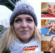 GERMAN-SCOUT: GERMAN SCOUT - Frankfurter Studentin Amelie bei echten StraÃen Casting AO gefickt Download