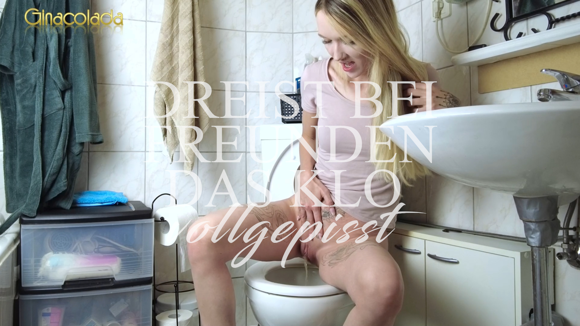 PISS ON FRIENDS TOILET