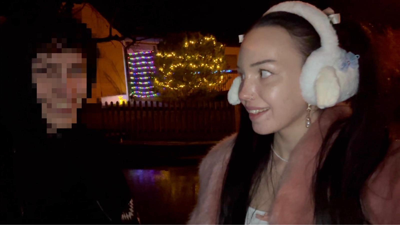 What have I done!! User squirts in my face at the Christmas market!!