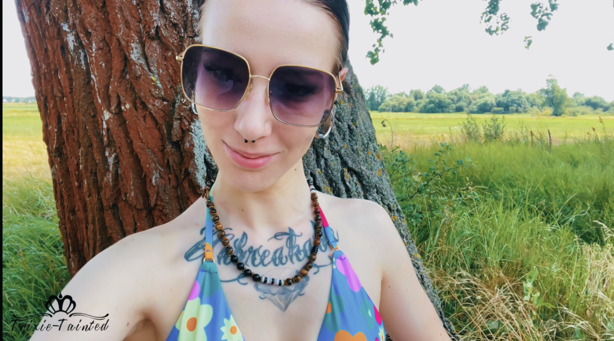 outdoors at the lake