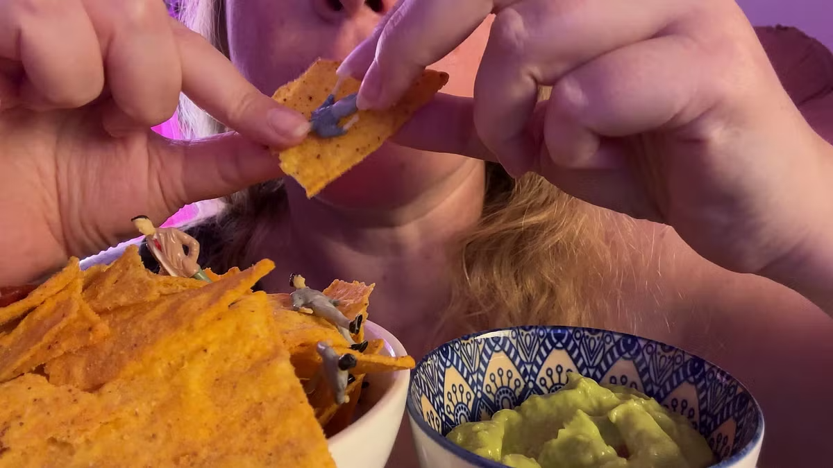 Click for preview nachos, tinies and guacamole for giantess