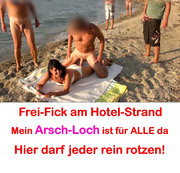 ALEXANDRA-WETT: Massen-Arsch-Fick am Hotel-Strand! Frei-Fick für ALLE Download