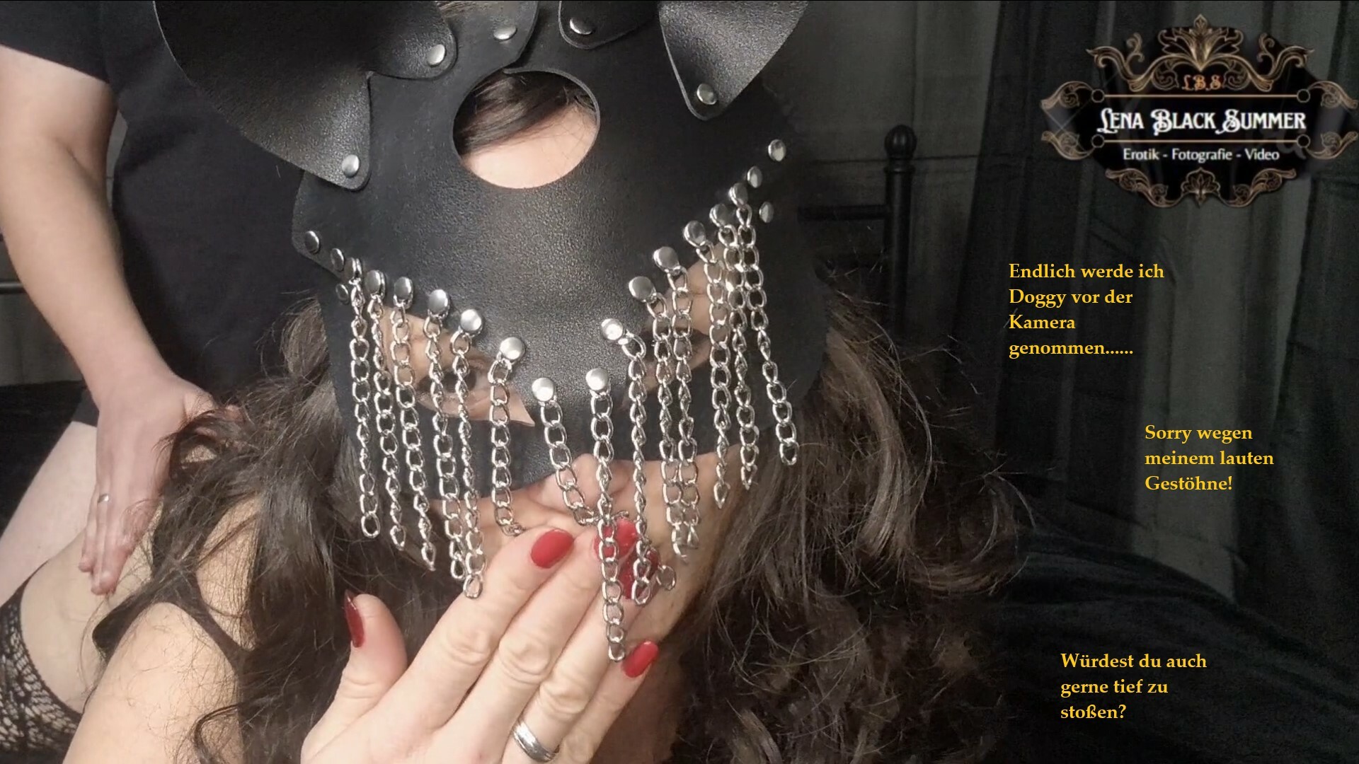 For the first time I'm taken from behind in front of the camera, I love being taken doggy style.