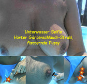 LYNLI: Unterwasser Selfie: Harter Gartenschlauch-Strahl, flatternde Pussyv Download