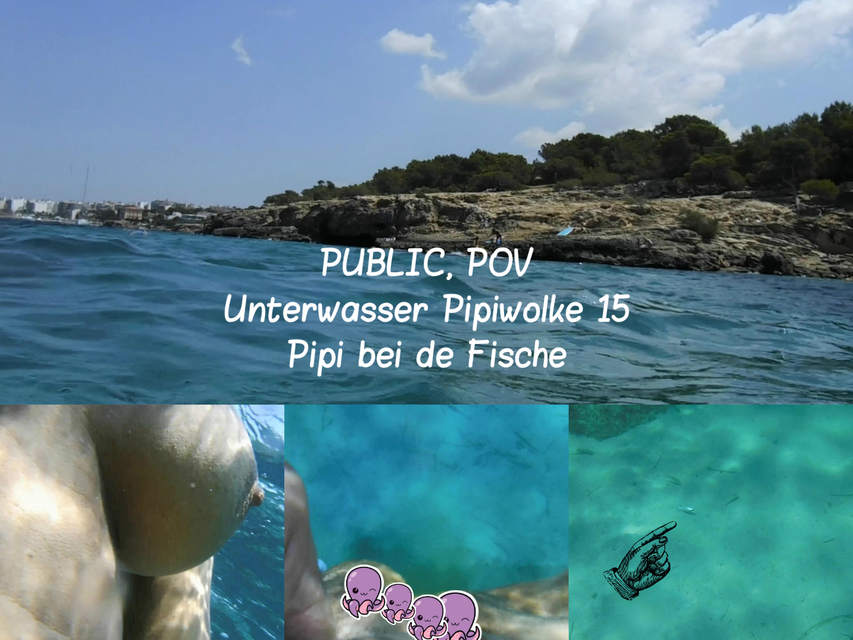 POV: Underwater Pipi-Cloud 15, pee at the fish