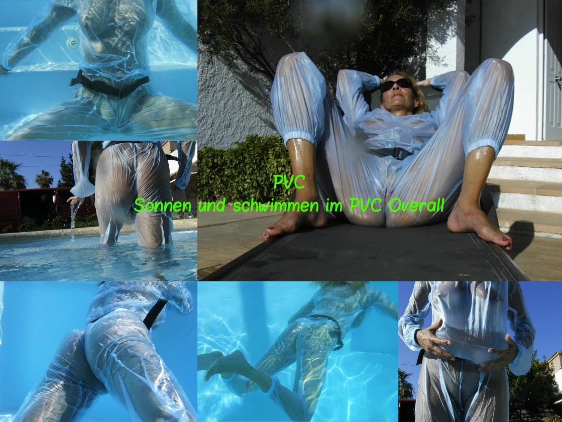 PVC: sunbathe and swim in PVC overalls