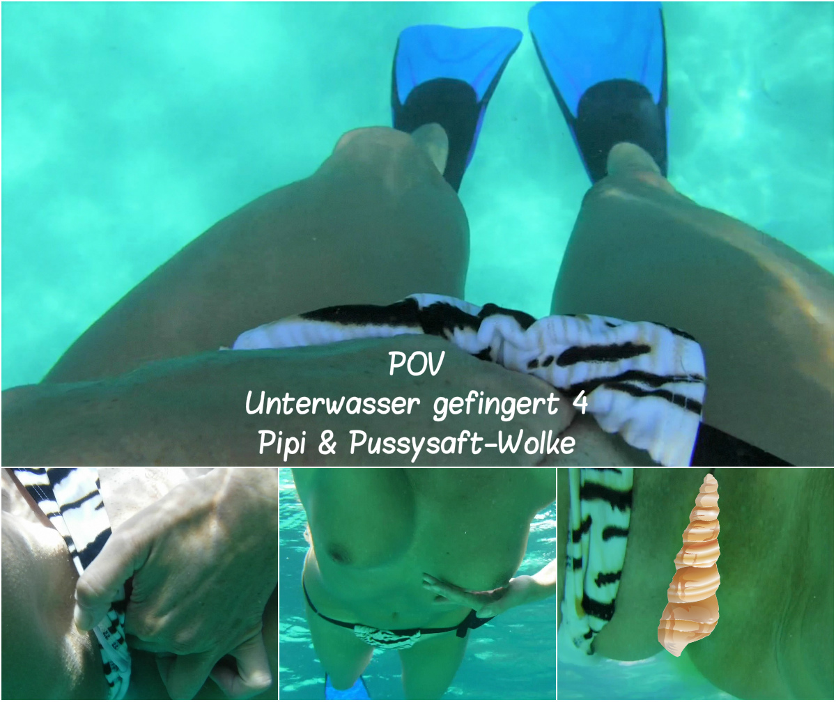 POV: underwater fingered 4, pee & pussysafw cloud