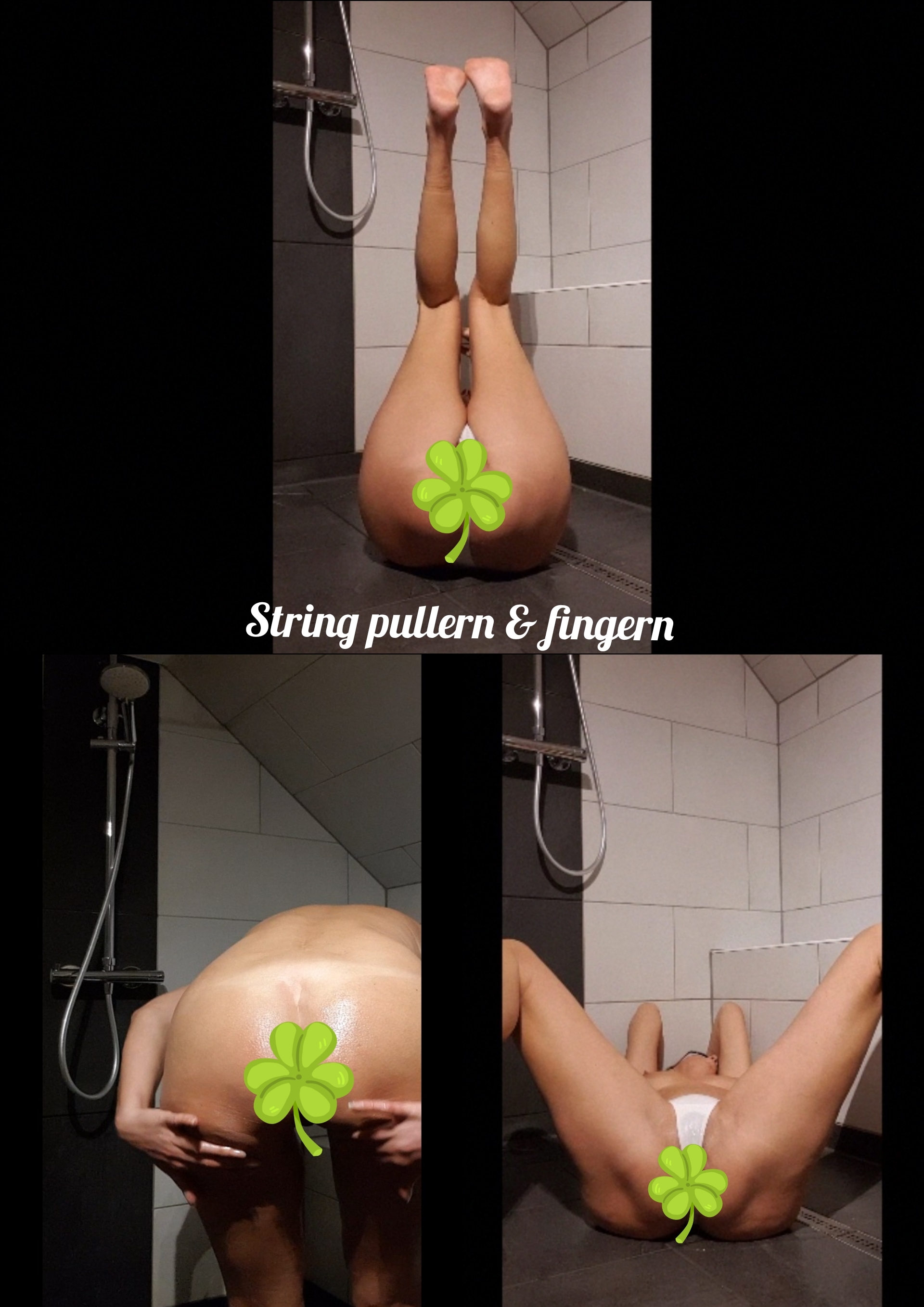 Pull string & finger