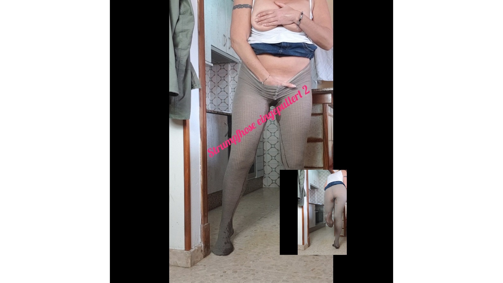 Pantyhose wet 2