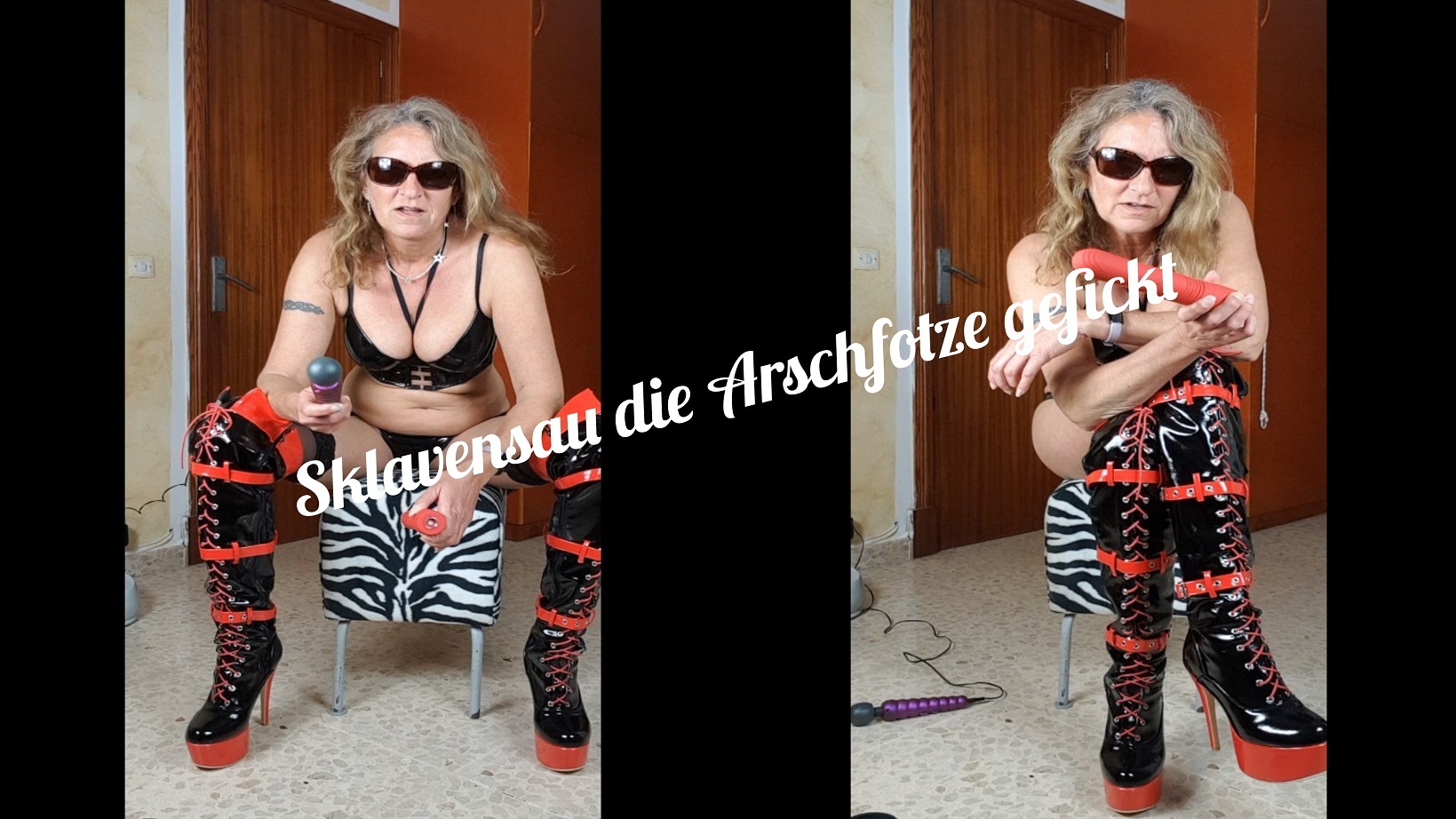 Slave pig fucked the asshole