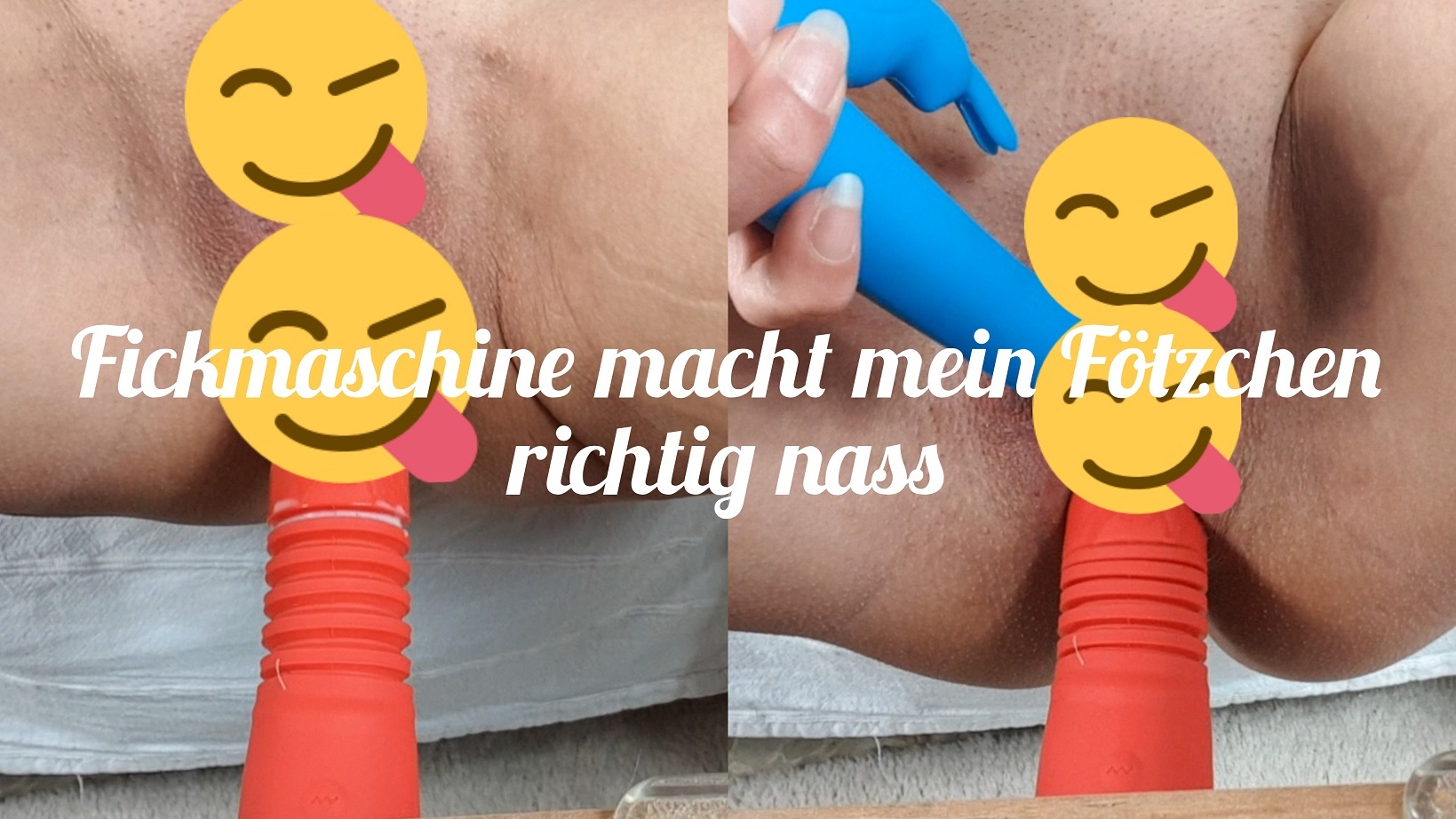 The fuck machine makes my pussy really wet.