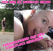 SOPHIAGOLD: Ich hab es wirklich getan! - Fremdschwanz Blowjob auf dem Parkplatz Download