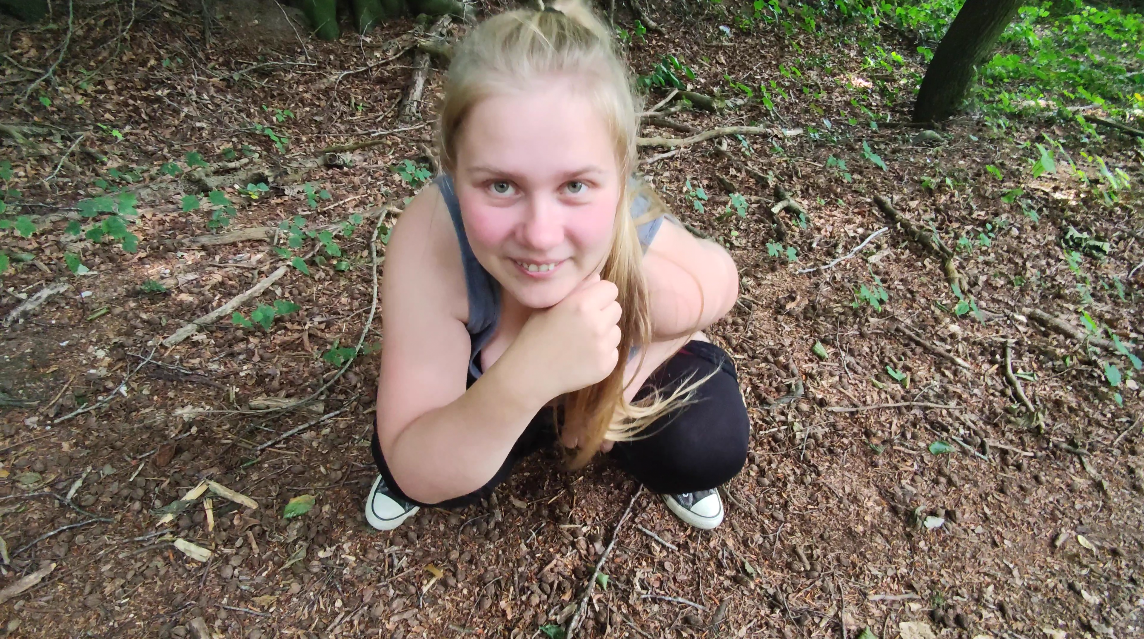 Pee break in the forest! Has anyone seen that?