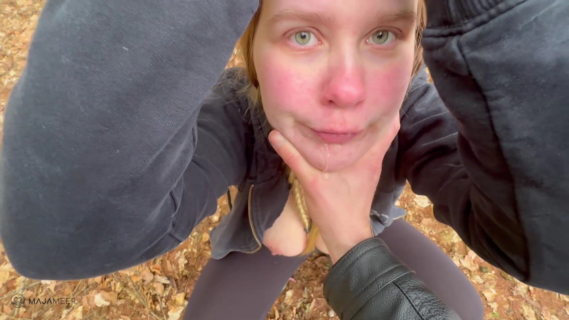 My hot sex date in the forest - tied up and fucked!
