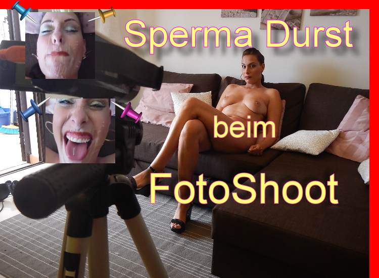 Sperm thirst after foto shoot