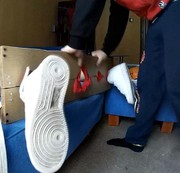 He couldn't escape from giving me this feetjob! Amateur Gay Video