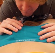 Ethan blowjobs Alex in hotel room Amateur Gay Video