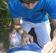 Outdoor sex plays with cutie Alex Amateur Gay Video