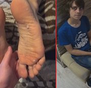 SERTIEL: POV twink skate feetjob, foot worship and cumshot! Download