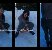 SWEET-TIGERLILLY18: Kleiner Winterausflug mit Pipi Spass Download