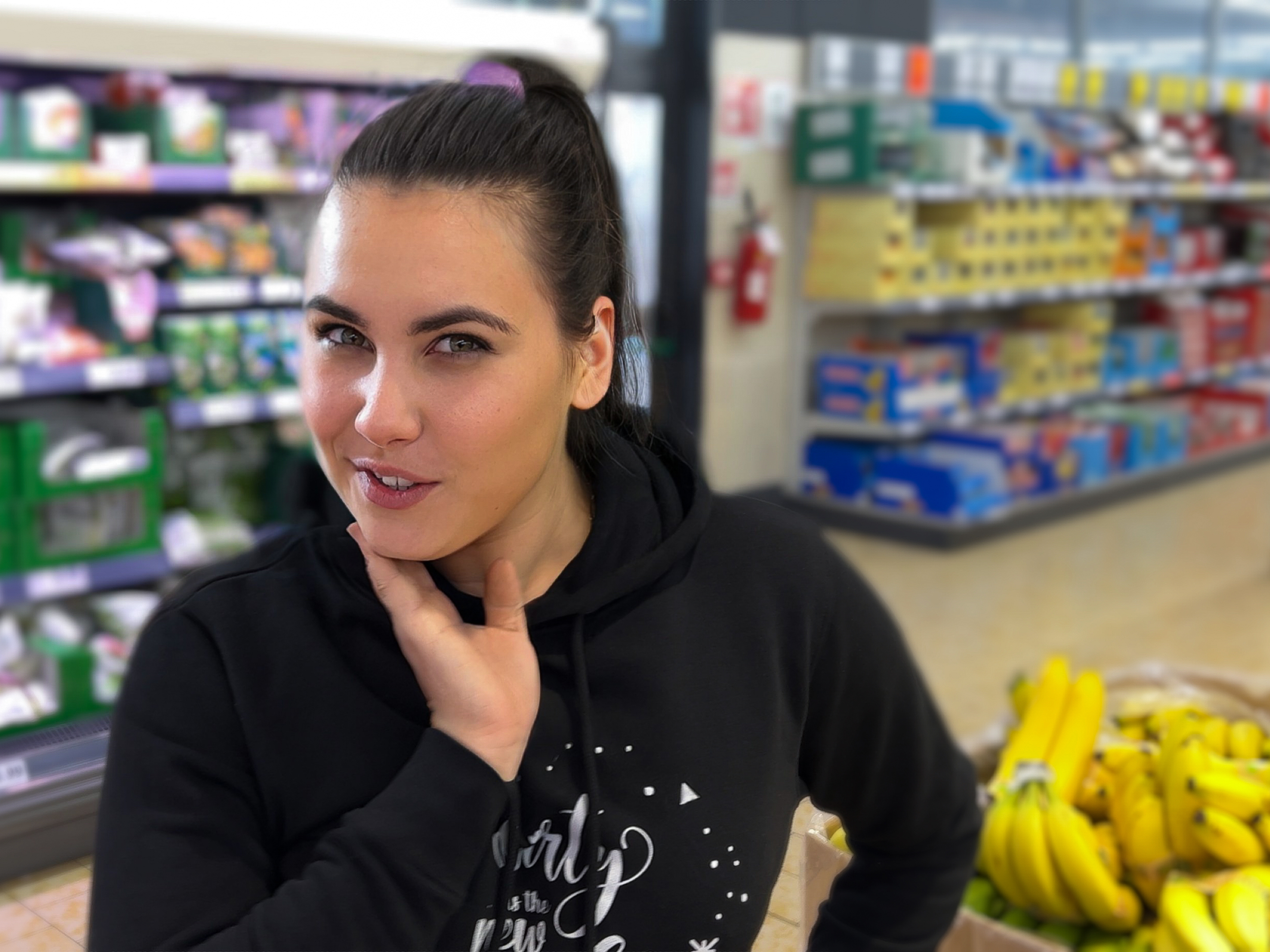 FUCKLY FUCKED IN THE ASS BY THE SUPERMARKET SALESMAN. With blatant CUNT DESTRUCTION!