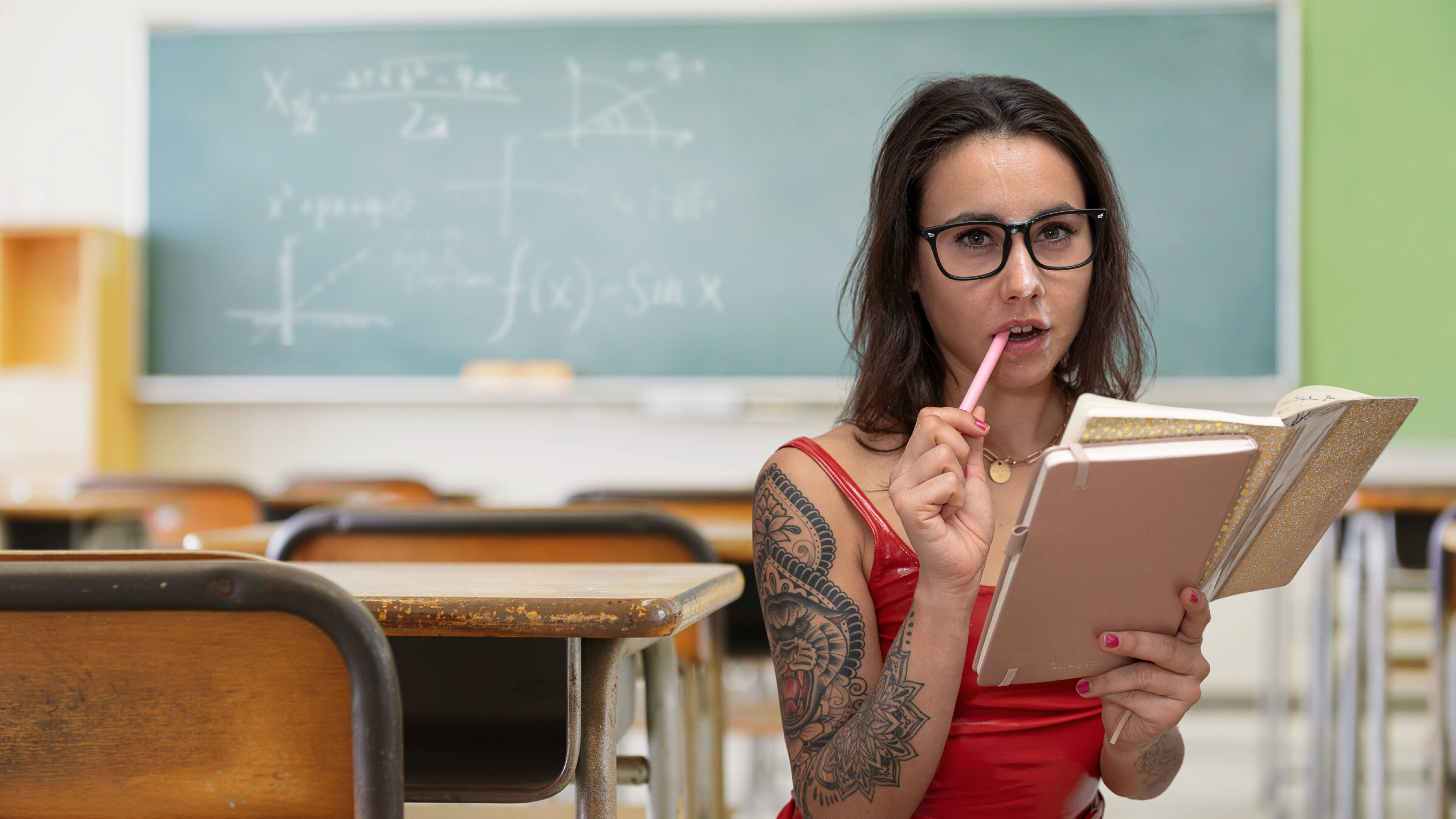 TOTAL COCK TRAINING! FROM VOCATIONAL SCHOOL SLUT TO STRICT TEACHER! Do you dare?
