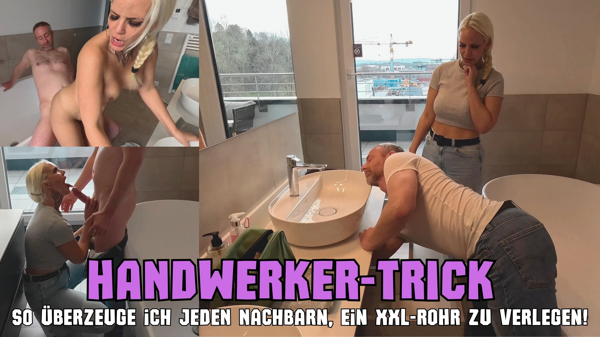 HANDWERKER-TRICK | This is how I convince EVERY neighbor to lay their XXL PIPE!