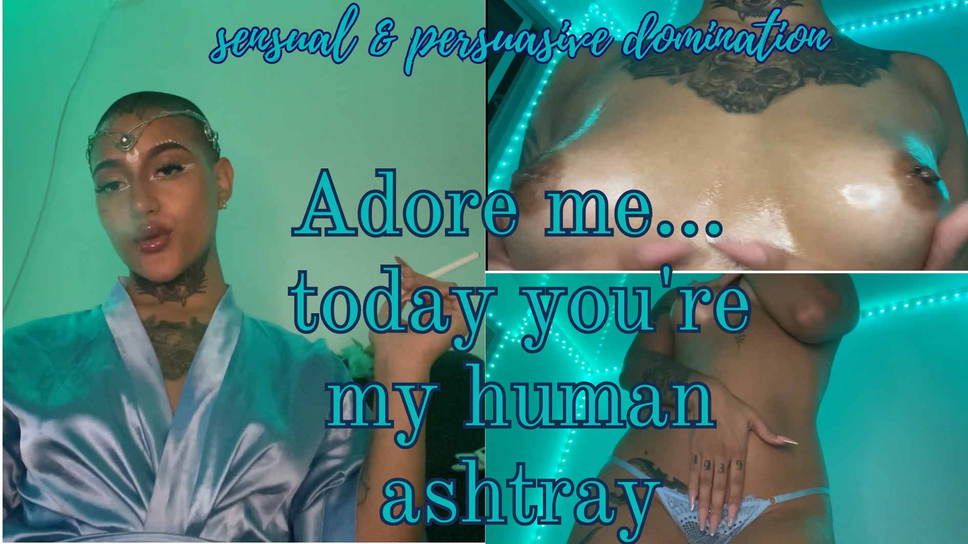 i'm so persuasive that i make you my slave