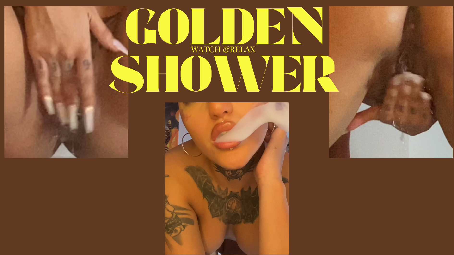 TEASER: Relax & enjoy this golden shower