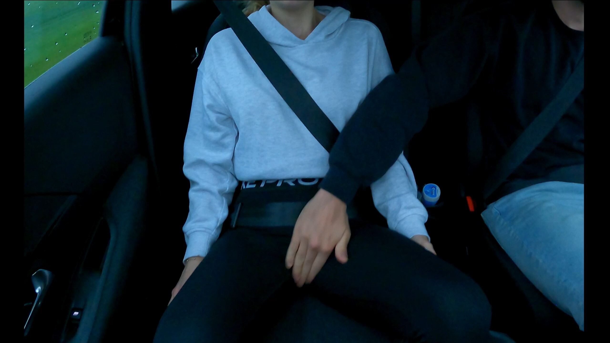 After the driving lesson