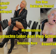 DAYNIA: One Man Bukkake-Fresse nach Leder-Anal-Plug-Schlampen Arschfick! Download