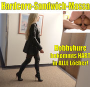 DAYNIA: Das Hardcore Sandwich-Fick-Massaker | Hobbyhure bekommts hart in alle Löcher | Daynia Download