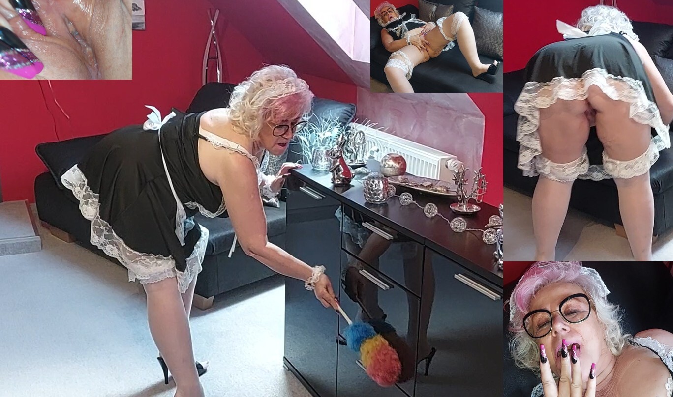 Maid Vicky | Totally horny even while cleaning!!!