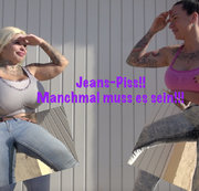 LENA-BLACK: Jeans-Piss!! Download