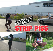 JOSY-BLACK: Public Strip Piss mitten auf der Straße Download