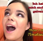 QUEEN-OF-TITS: Ich hab mich endlich getraut! Mein 1. Mal Analsex! Download