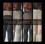 LADYWETLIPS: Nylon Layers Strip Download