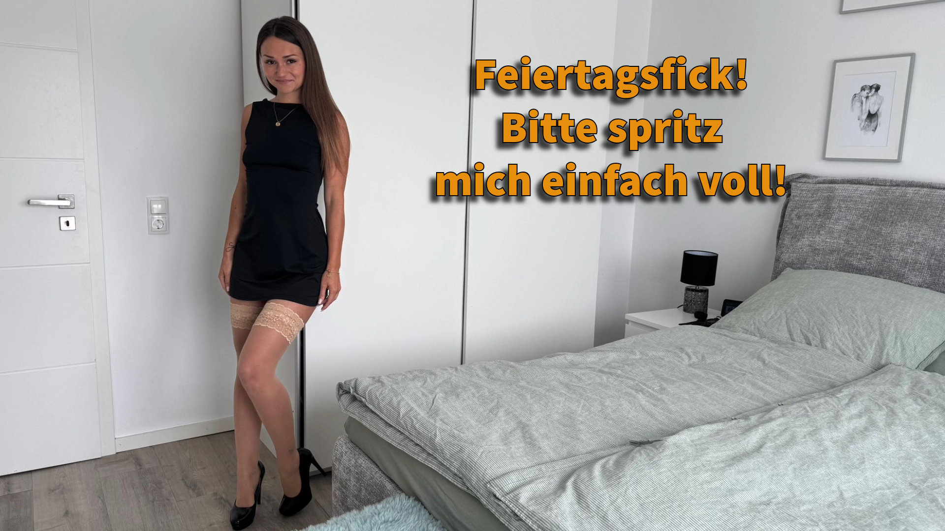 Holiday fuck! Please just cum all over me!