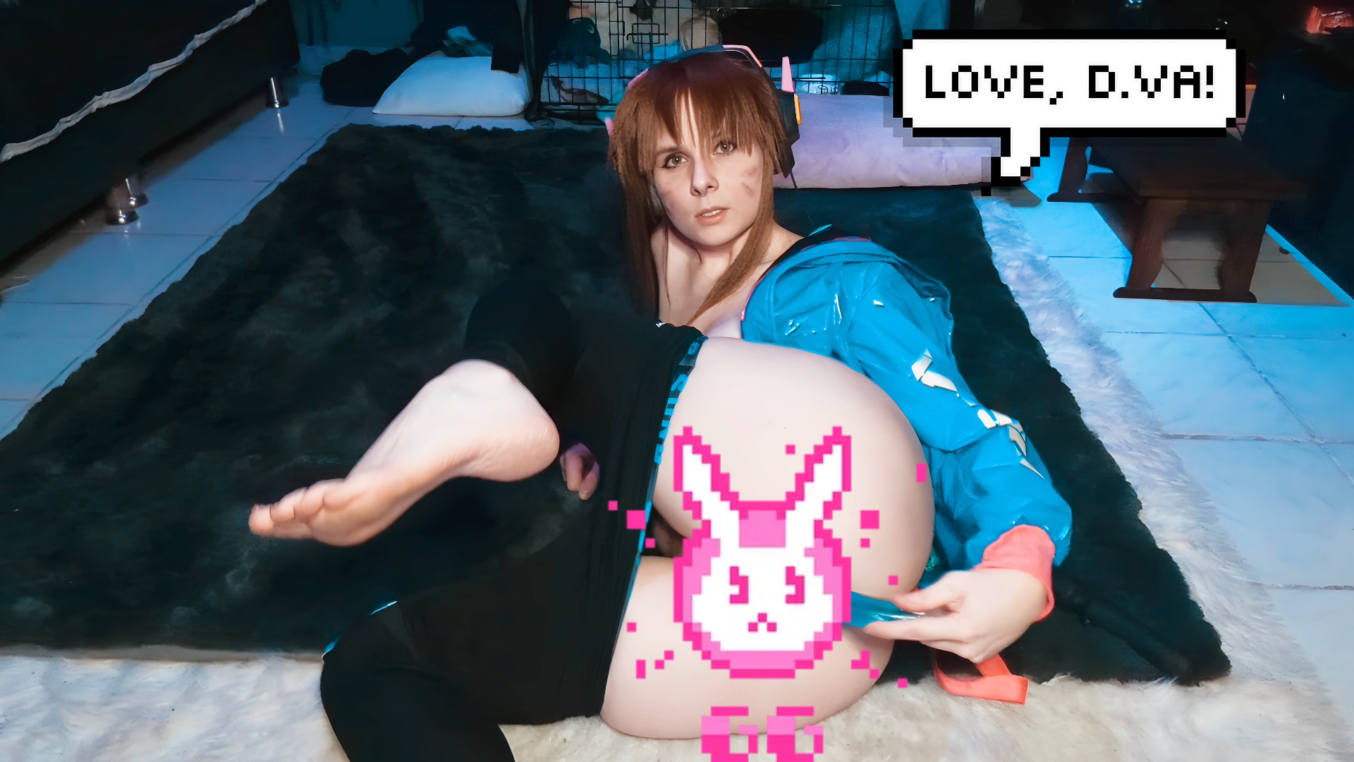 D.VA Girl pussy fick